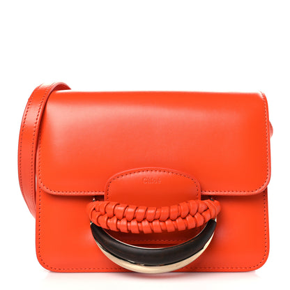 Chloe Calfskin Kattie Shoulder Bag Rusted Orange 1 of 8