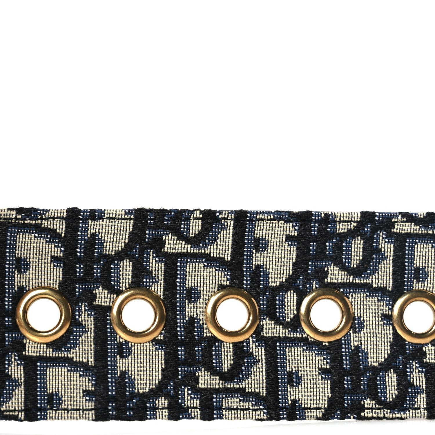 Christian Dior Oblique Diorquake Belt 75 Blue Multi 6 of 6