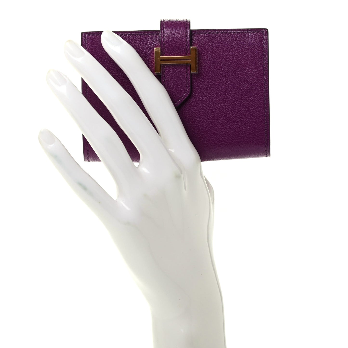 Chevre Mysore Mini Bearn Wallet Anemone