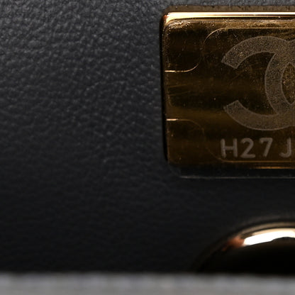 Chanel Caviar Quilted Mini Coco Handle Flap Grey 7 of 11