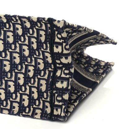 Christian Dior Oblique Medium Book Tote Blue Multicolor 9 of 9