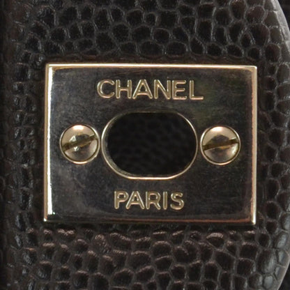 Chanel Caviar Kelly Jumbo Flap Bag Black 6 of 8