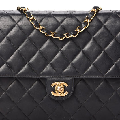 Chanel Lambskin Quilted Small Single Flap Bag Black 10 of 10