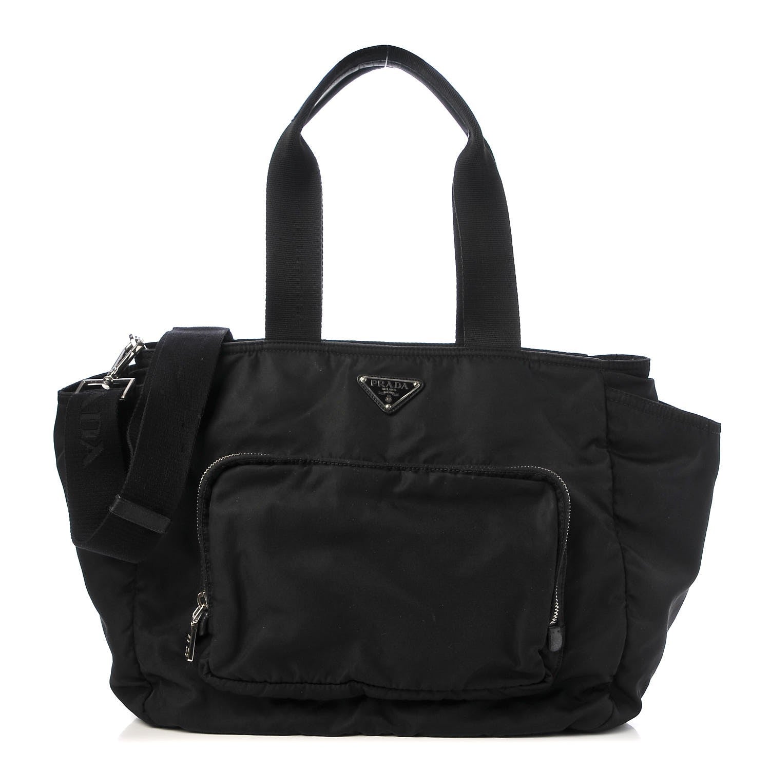 Prada Tessuto Nylon Vela Diaper Bag Black 1 of 6