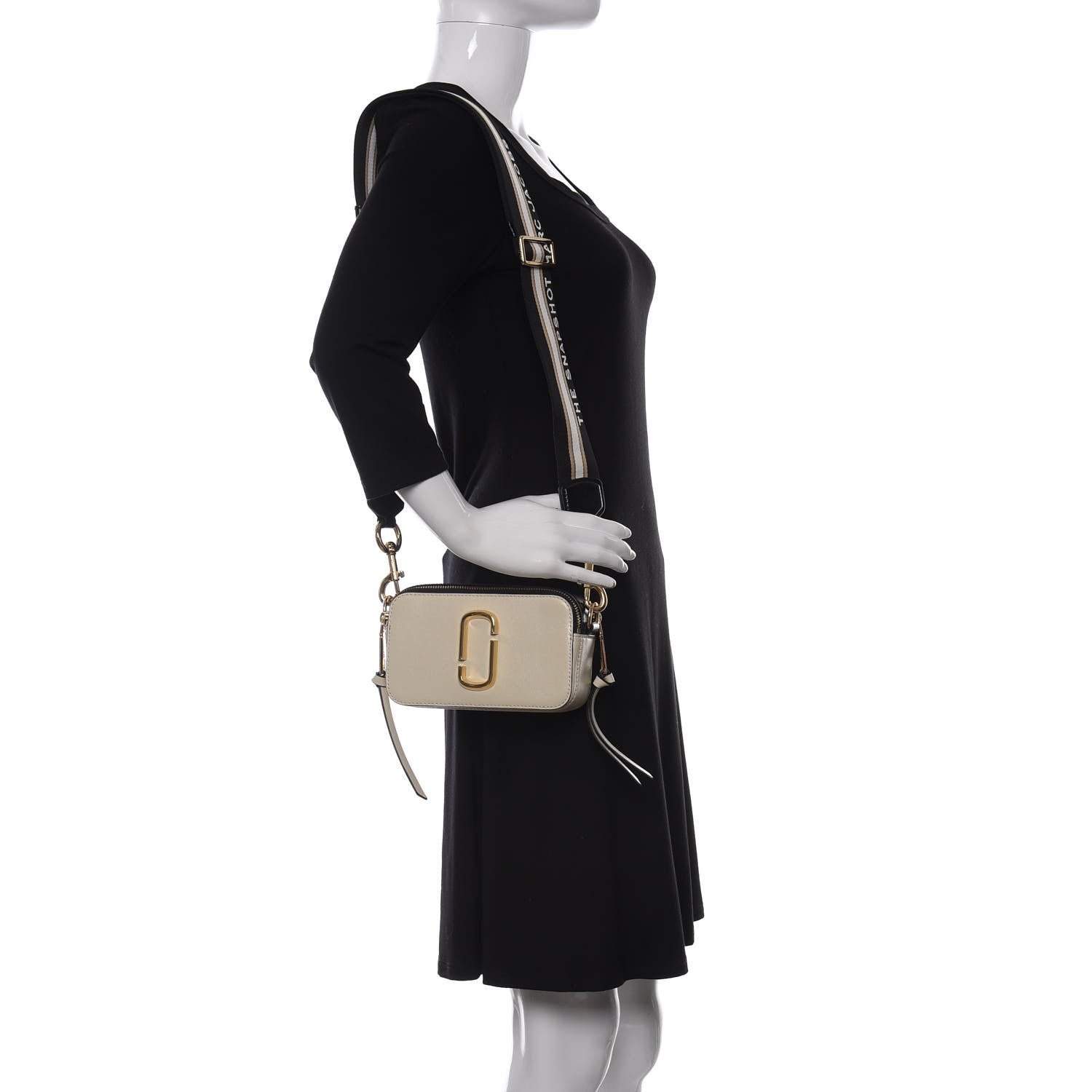 Marc Jacobs Saffino Small Snapshot Camera Bag New Cloud White Multi 2 of 10