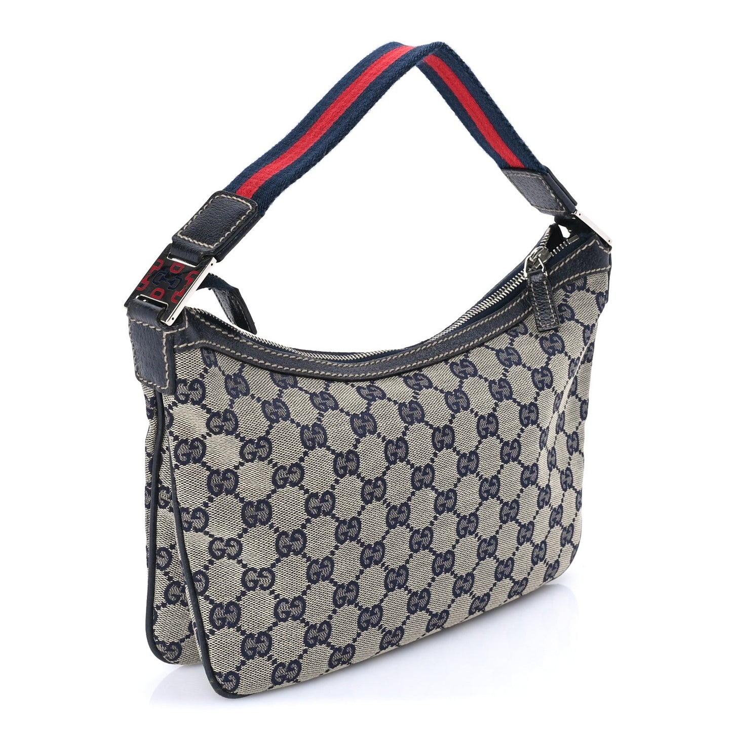 Monogram Medium Pop Hobo  Navy