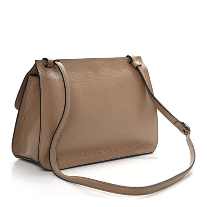 Gucci Cellarius Calfskin Medium Bamboo Daily Flap Shoulder Bag Camelia 3 of 7
