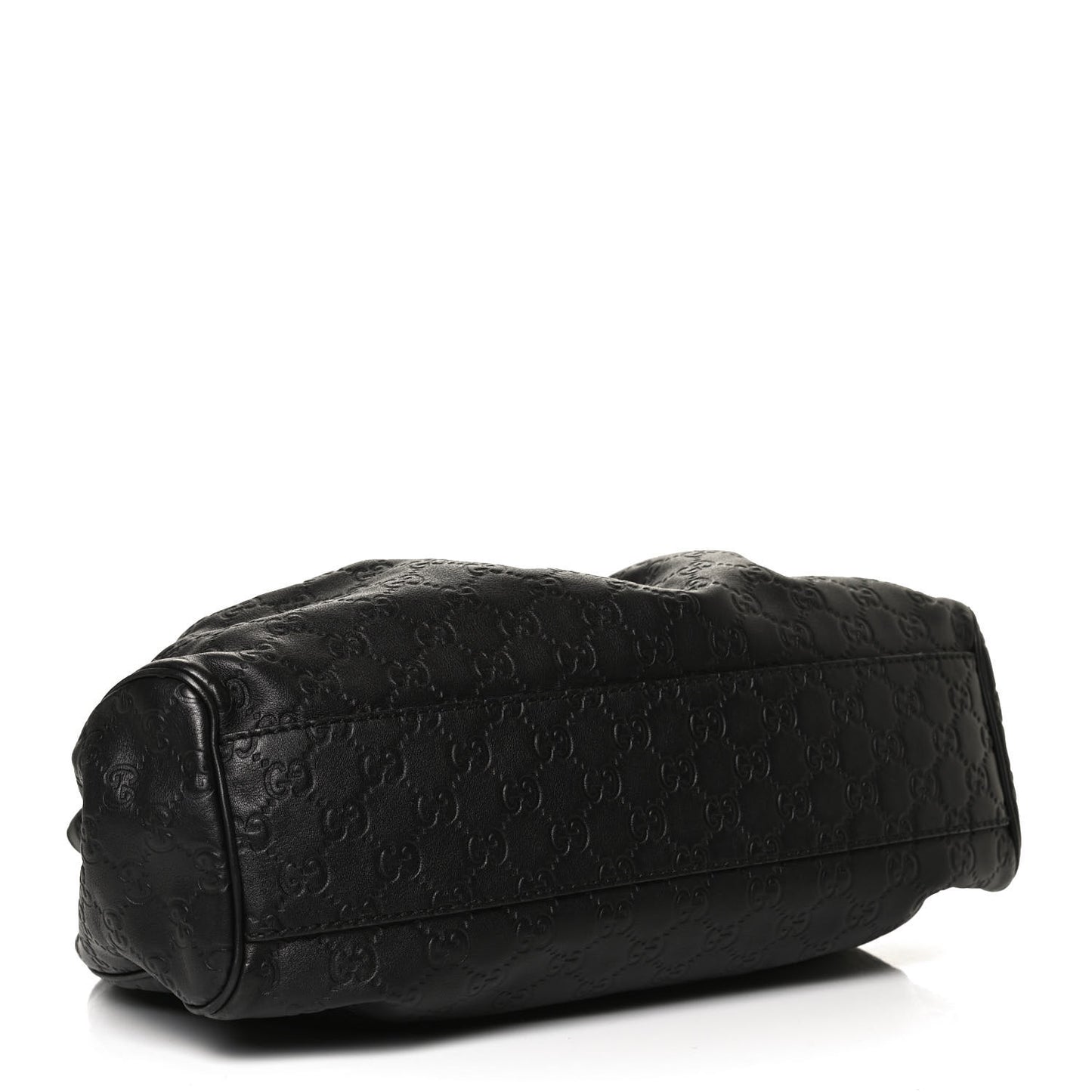 Guccissima Medium Sukey Tote Black