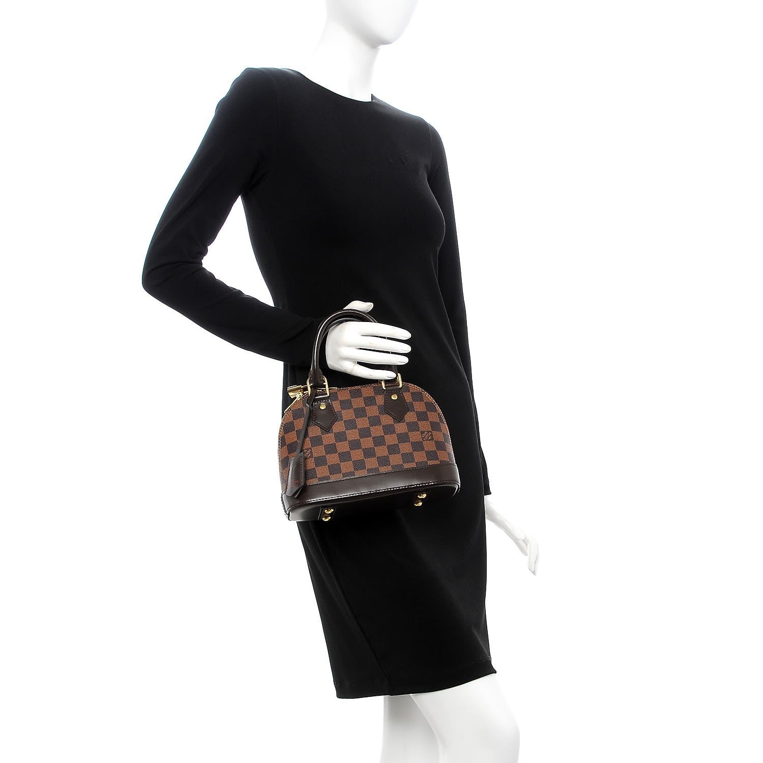 Louis Vuitton Damier Ebene Alma BB 3 of 10