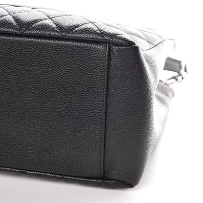 Chanel Caviar Quilted Grand Shopping Tote GST Black 9 of 10