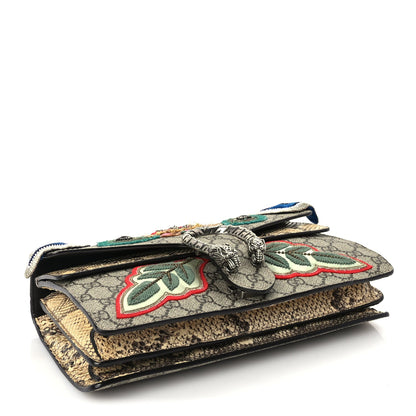 Gucci GG Supreme Monogram Snakeskin Embroidered Small Dionysus Shoulder Bag 3 of 9