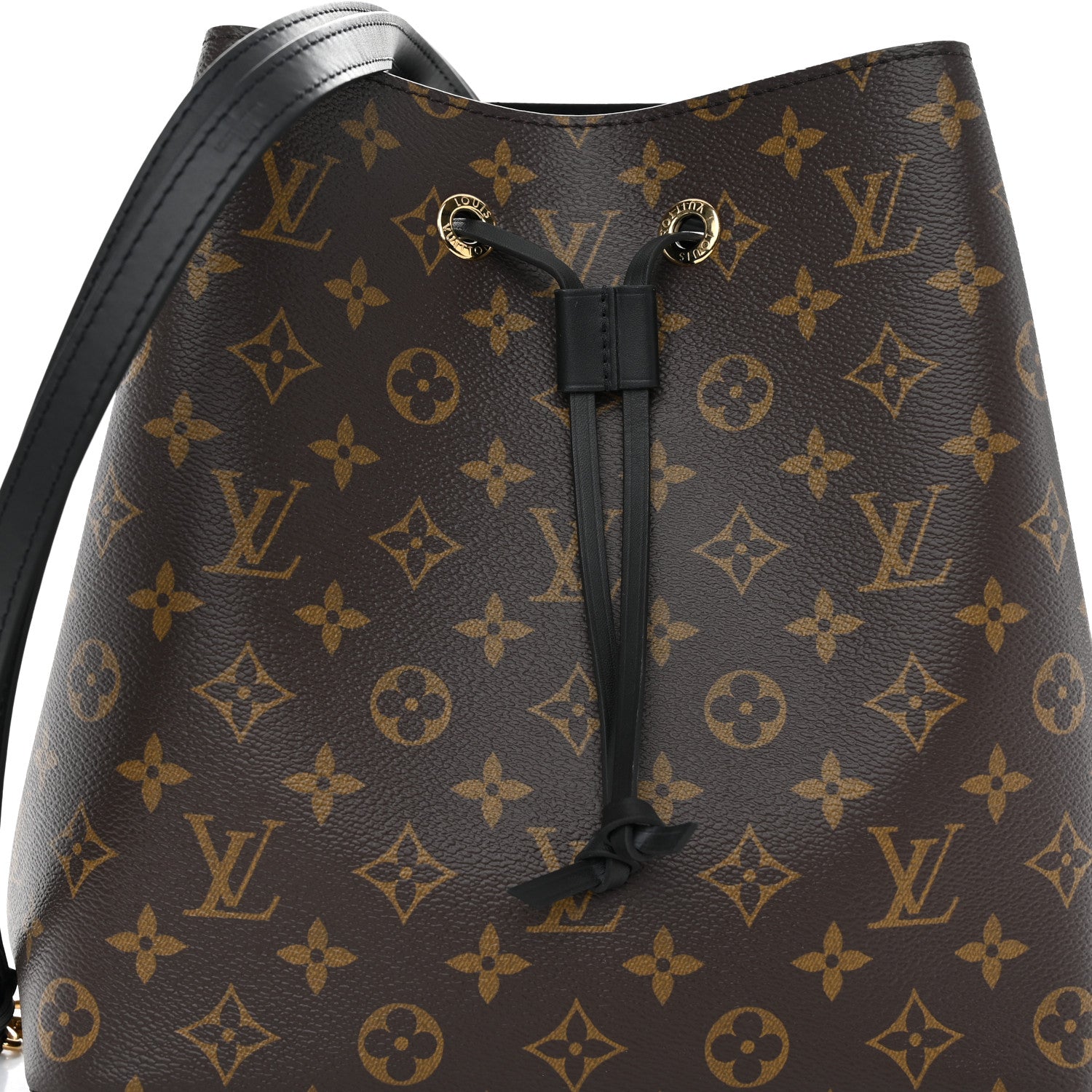 Louis Vuitton Monogram Neonoe MM Black 7 of 11