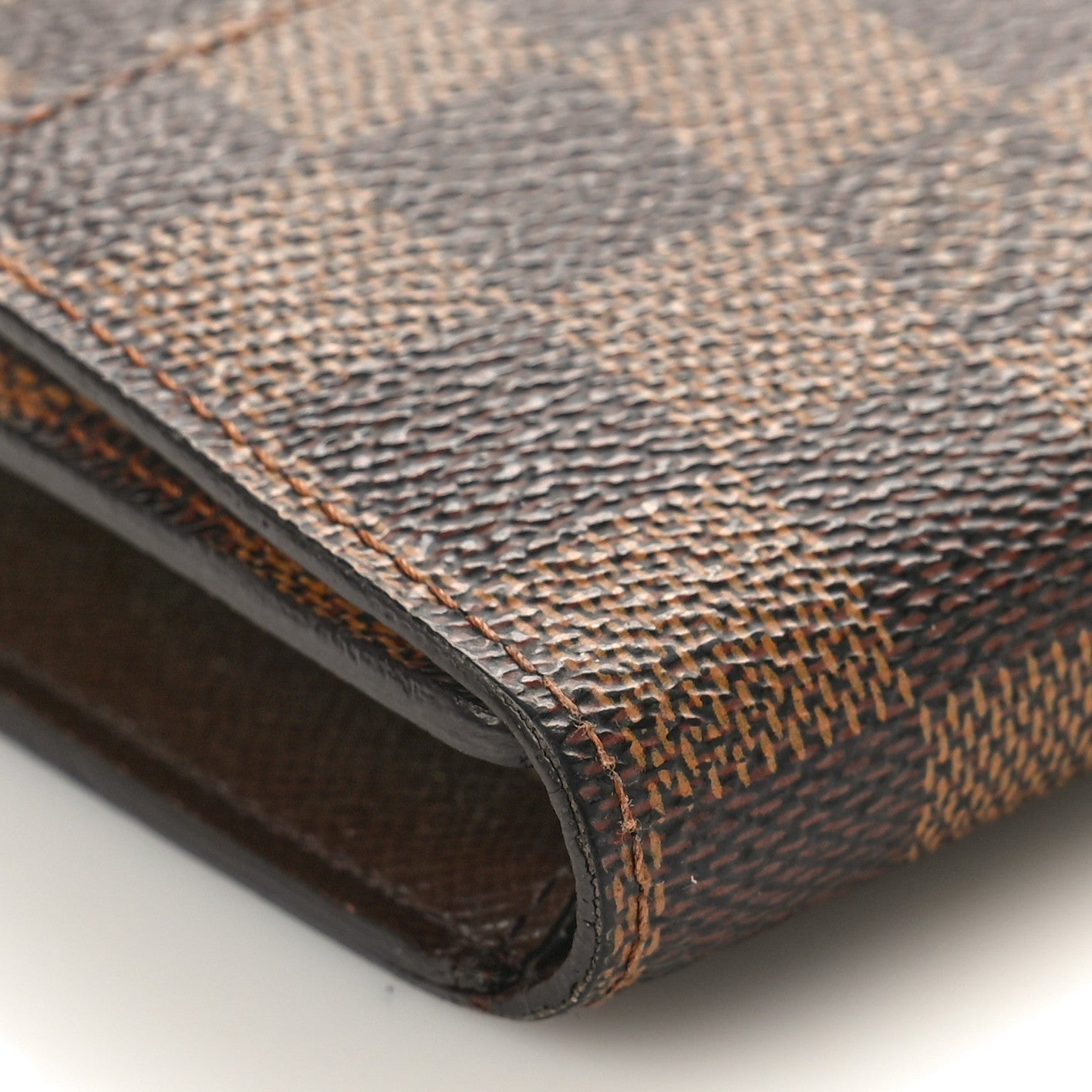 LOUIS VUITTON Damier Ebene Sarah Wallet