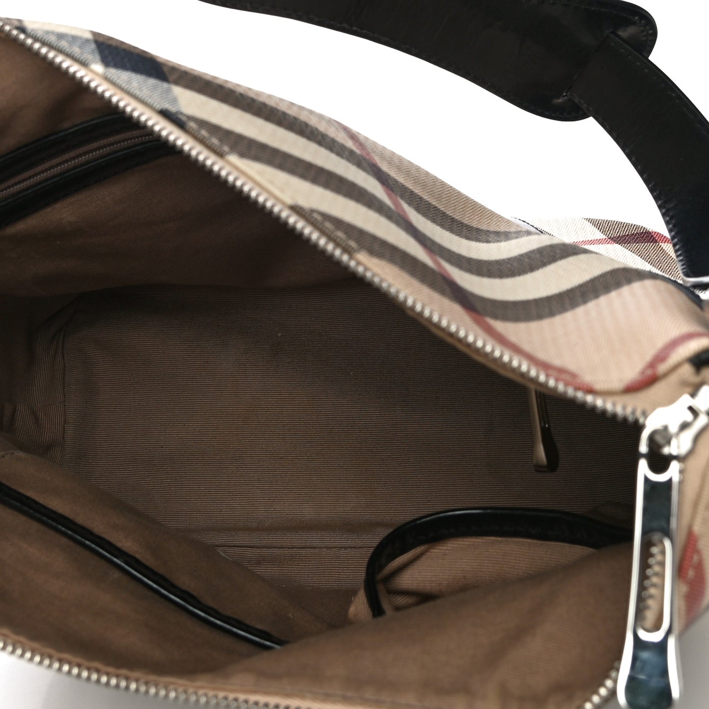 Supernova Check Buckle Hobo Black