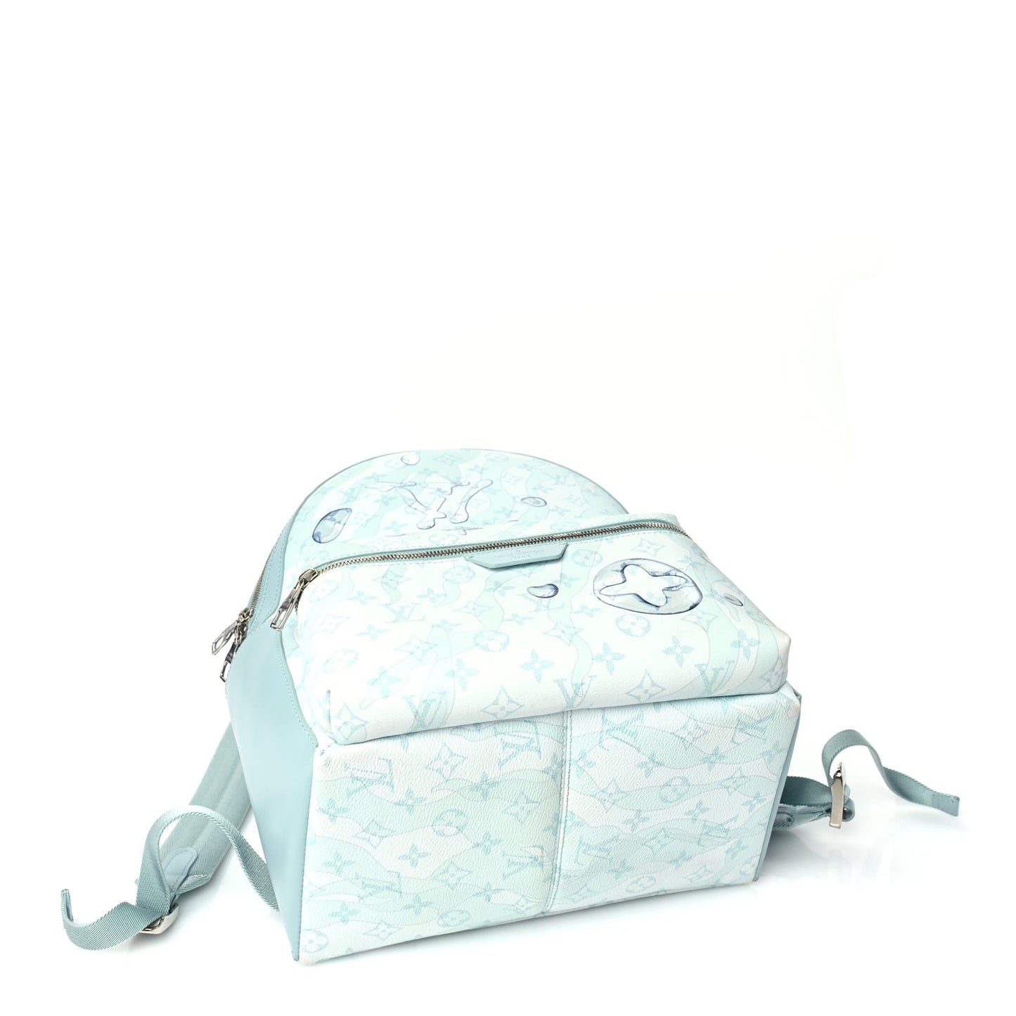 Monogram Aquagarden Discovery Backpack PM Crystal Blue