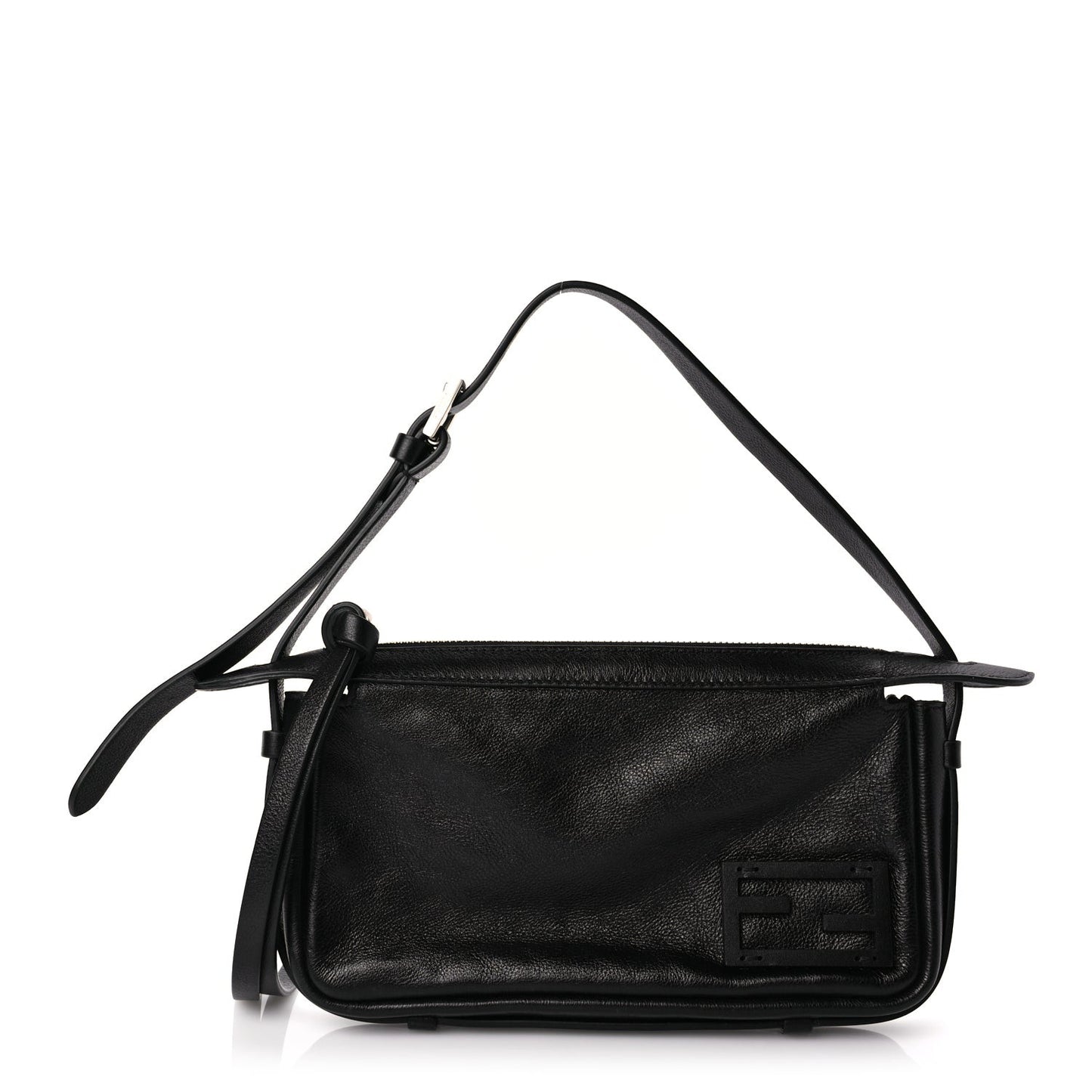 Vitello Mini Simply  Shoulder Bag Black