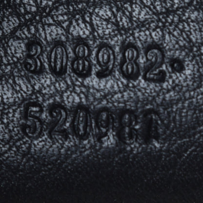 Gucci Pebbled Calfskin Medium Soho Chain Shoulder Bag Black 9 of 9