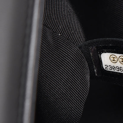 Chanel Lambskin Quilted New Medium Boy Flap Black 7 of 9