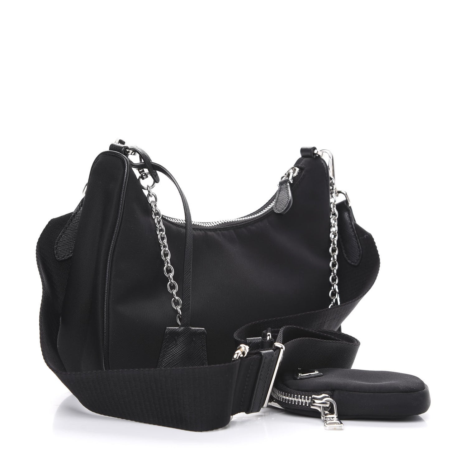 Nylon Re-Edition 2005 Shoulder Bag Black