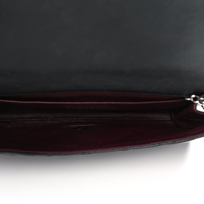 Chanel Lambskin Quilted Clutch With Chain Flap Black 5 of 14