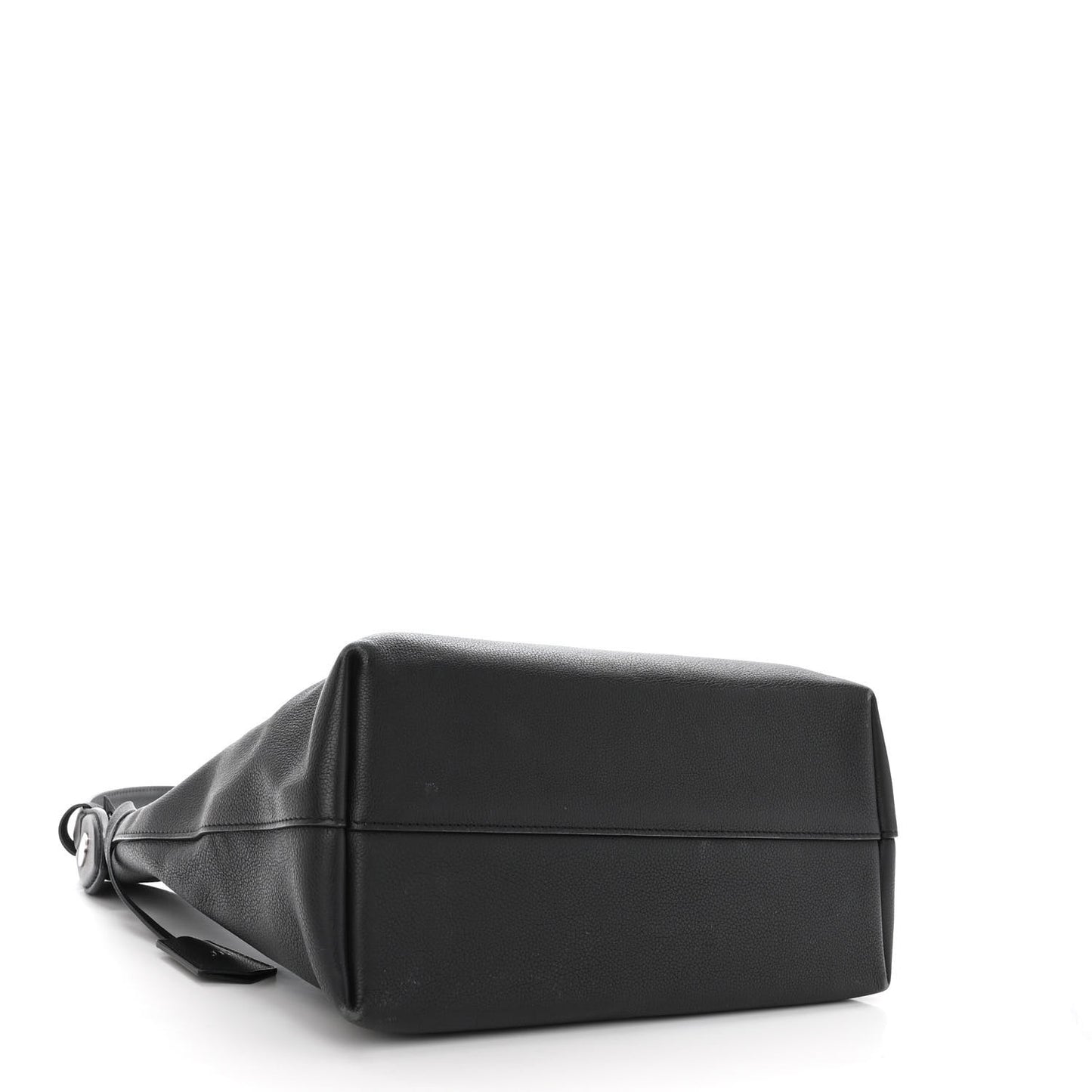 Calfskin Lockme Hobo Black