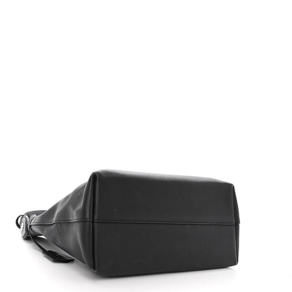 Louis Vuitton Calfskin Lockme Hobo Black 4 of 14