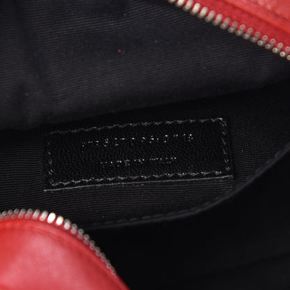 Saint Laurent Lambskin Monogram Lou Belt Bag Red 7 of 10