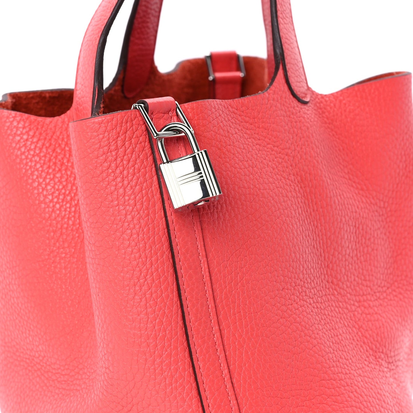 Taurillon Clemence Picotin Lock 22 MM Rose Jaipur