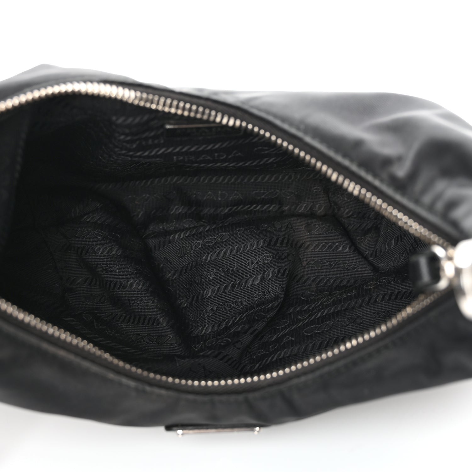 Prada Tessuto Nylon Saffiano Re-Edition 2006 Shoulder Bag Black 4 of 10