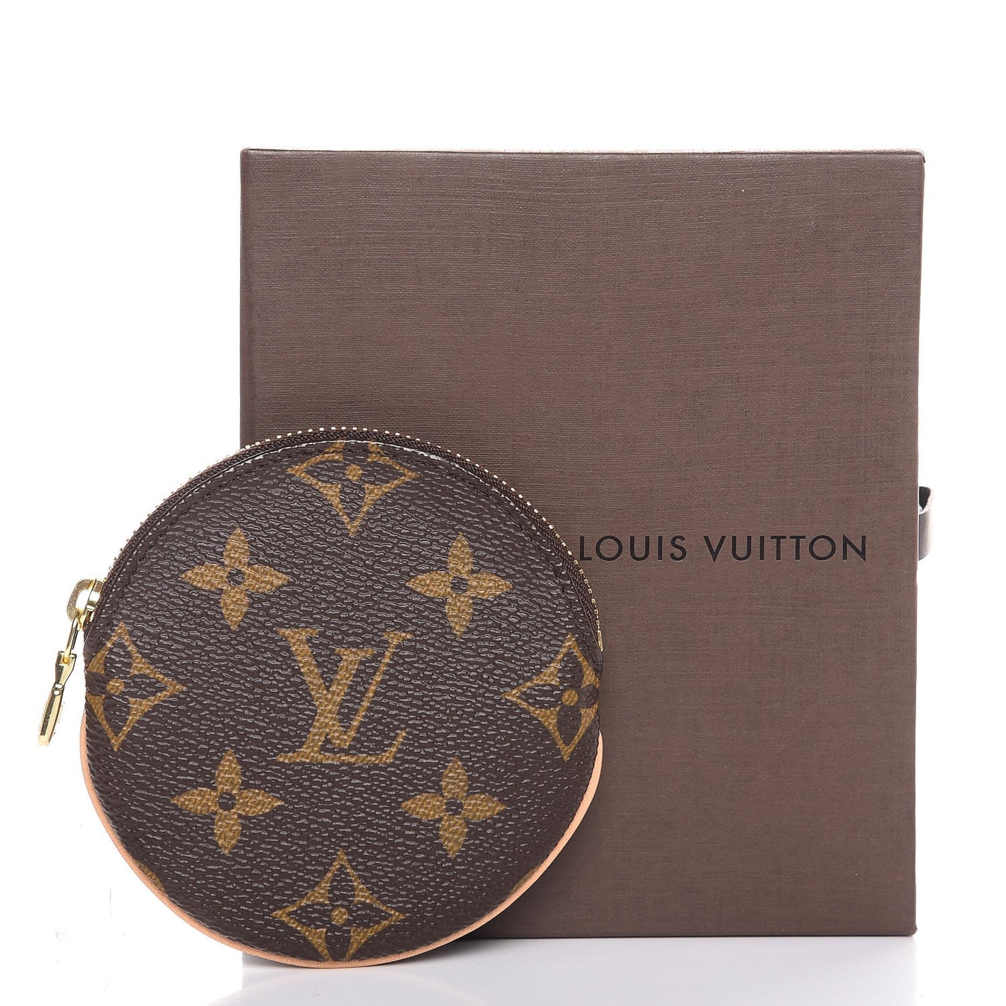 Monogram Round Coin Purse