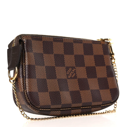 Louis Vuitton Damier Ebene Mini Pochette Accessories 3 of 9