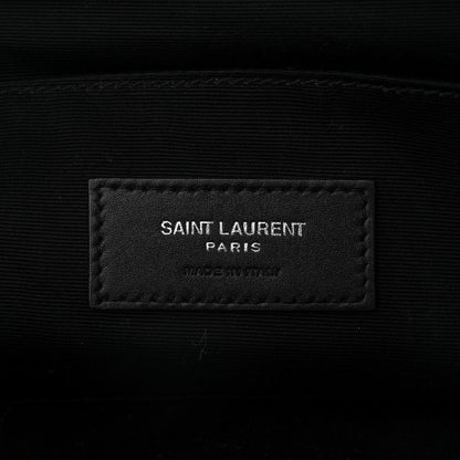Saint Laurent Canvas Monogram Belt Bag Black 6 of 7