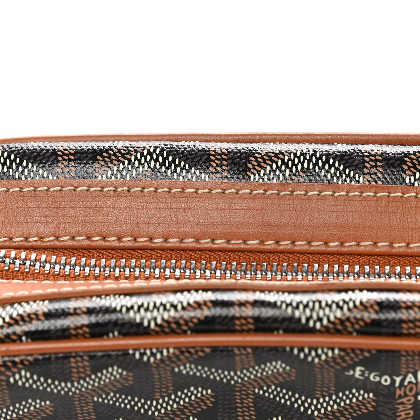 Goyardine Sac Cap Vert Black Gold