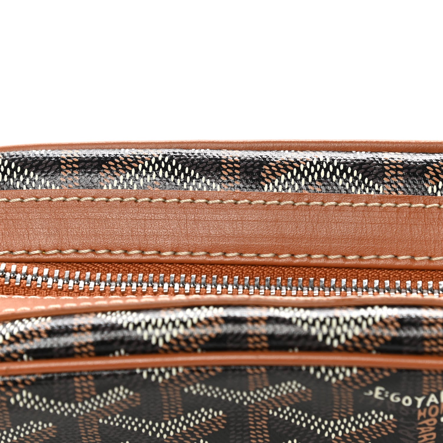 Goyard Goyardine Sac Cap Vert Black Gold 13 of 14