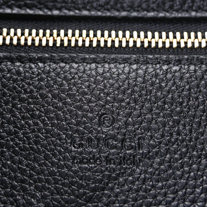 Gucci Pebbled Calfskin Small Jackie 1961 Hobo  Black 5 of 8