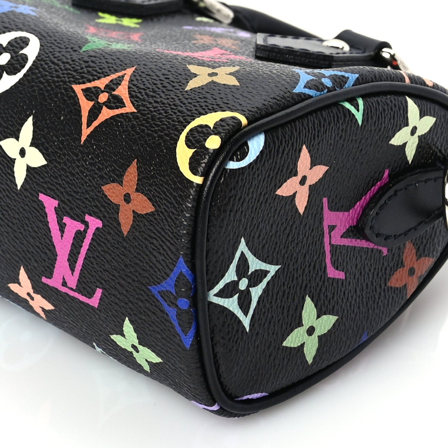 LV X TM Monogram Multicolor Nano Speedy Black