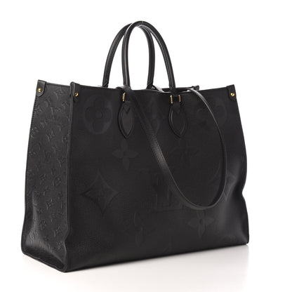 Louis Vuitton Empreinte Monogram Giant Onthego GM Black 3 of 10