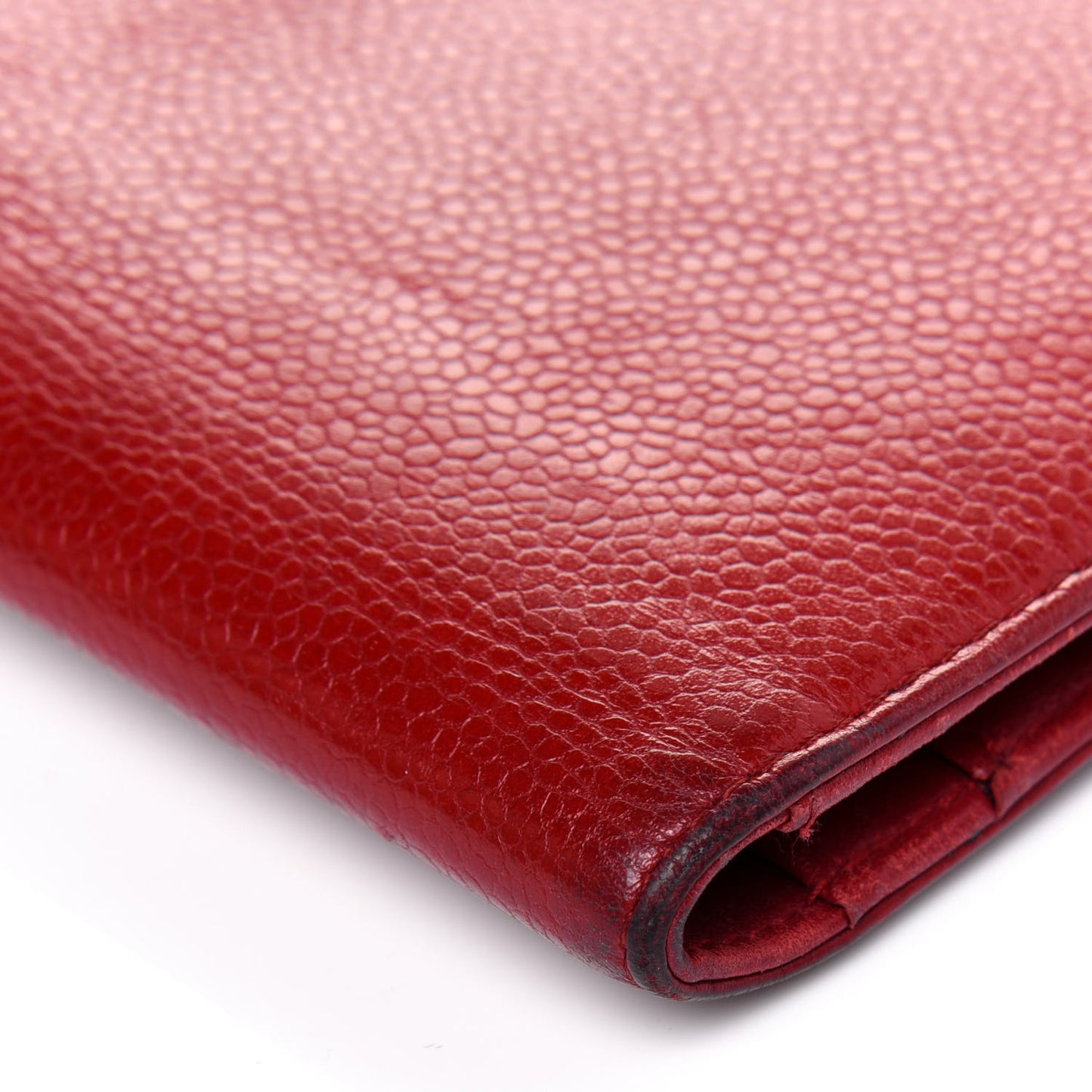 Caviar Timeless CC Yen Wallet Red