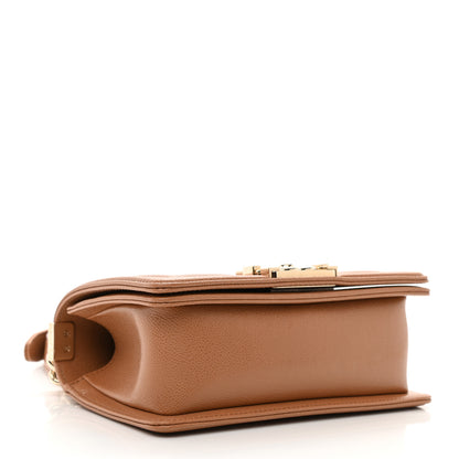 Chanel Caviar Quilted Small Boy Flap Brown 4 of 11