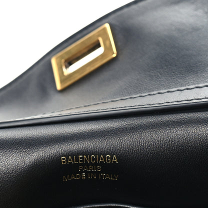Balenciaga Natural Smooth Calfskin Mini Rodeo Top Handle Handbag Black 5 of 8