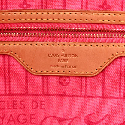 Louis Vuitton Monogram Roses Neverfull MM 6 of 11