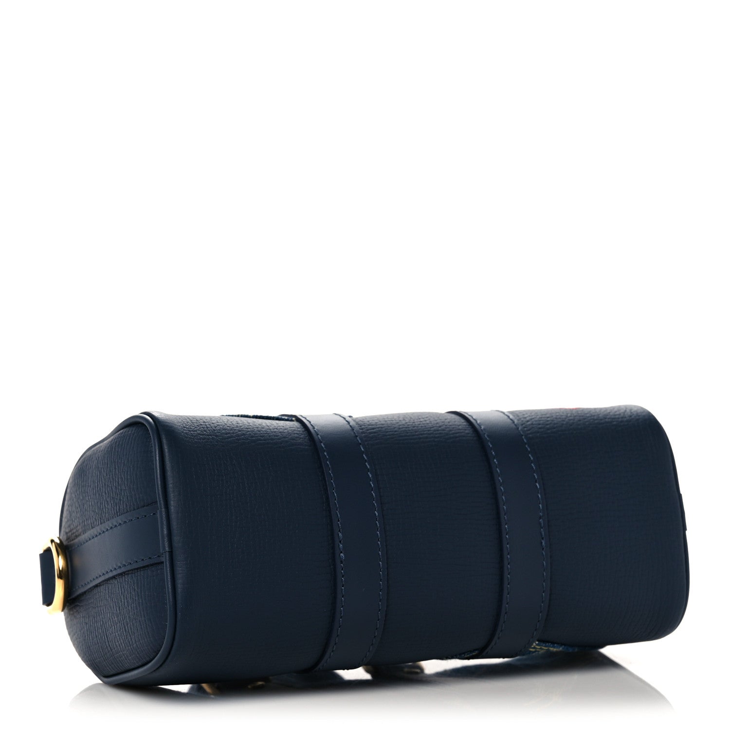 Louis Vuitton Taurillon Monogram Denim Drip Keepall XS Blue 4 of 9