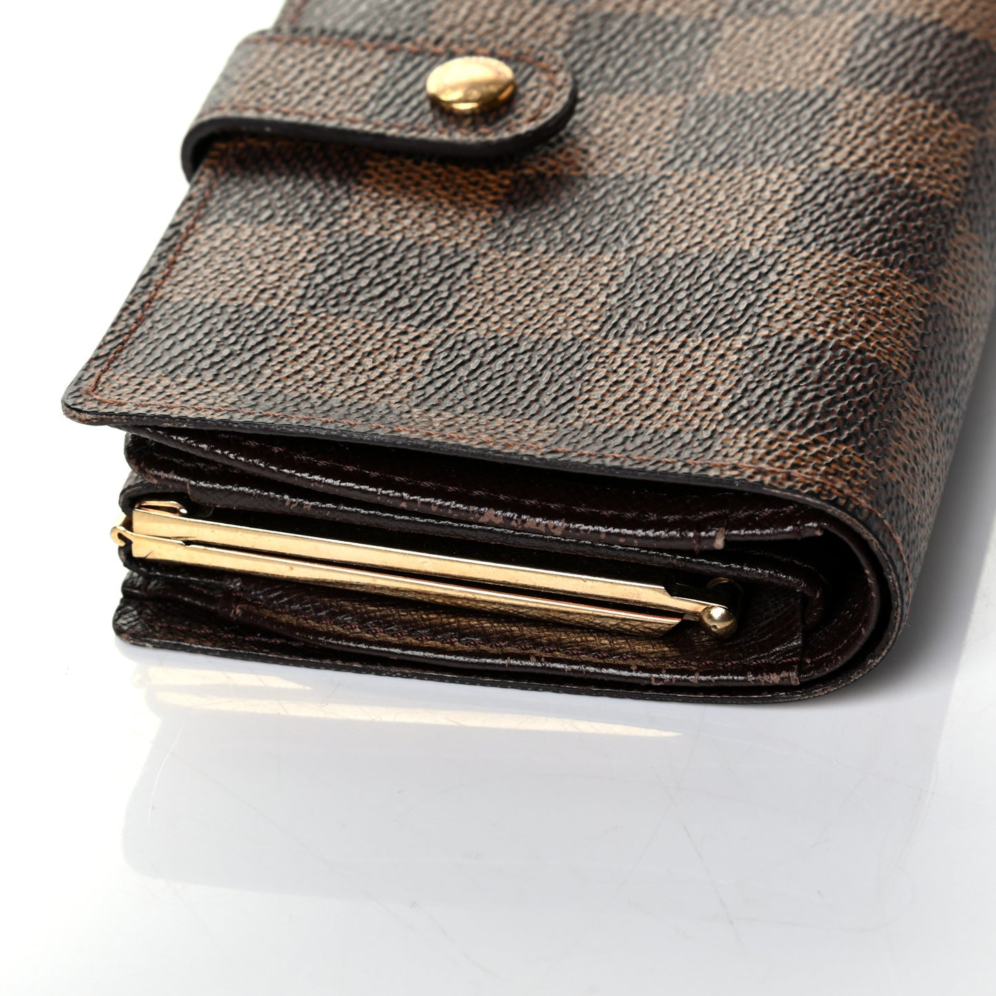 Damier Ebene French Purse Wallet