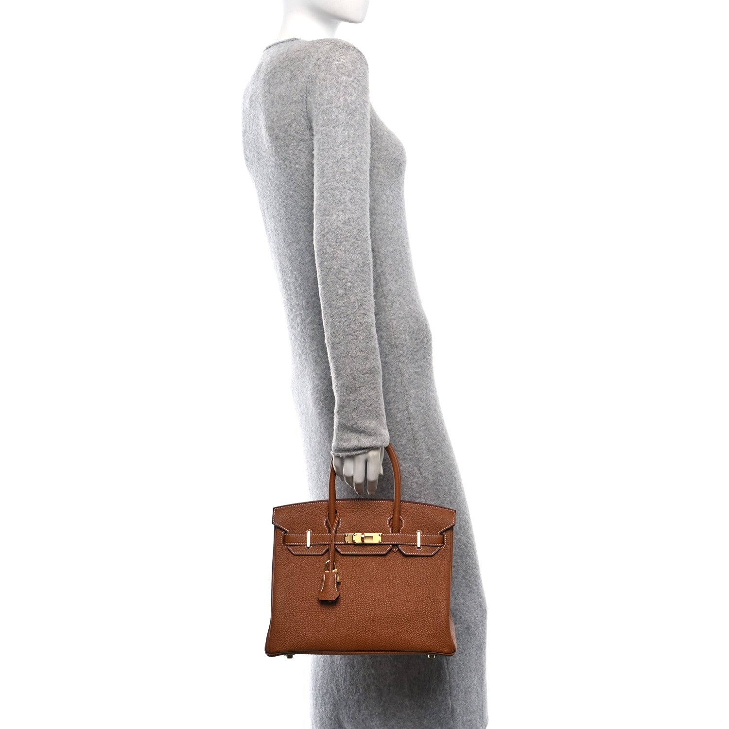 Hermes Togo Birkin 30 Gold 2 of 13