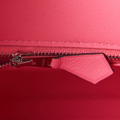 Hermes Swift Birkin 25 Rose Azalee 17 of 31