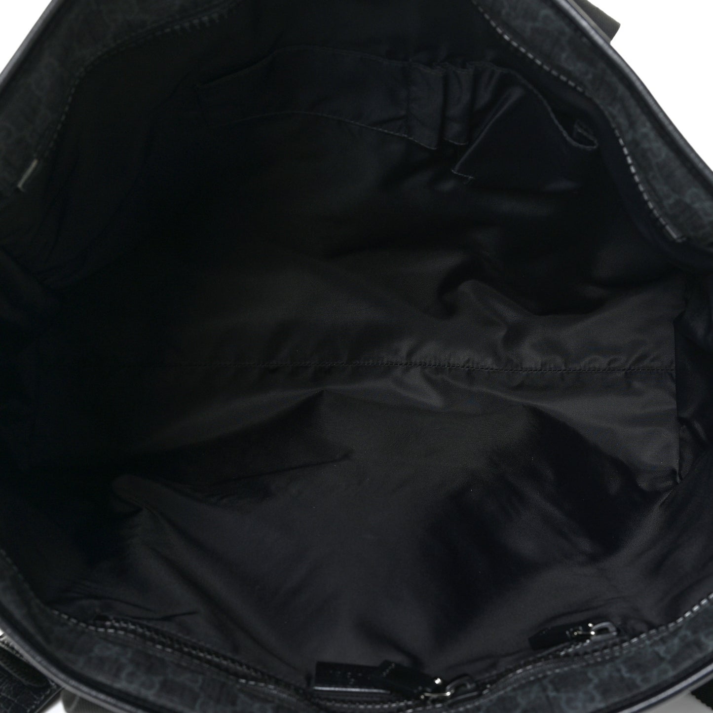 GG Plus Monogram Travel Bag Black