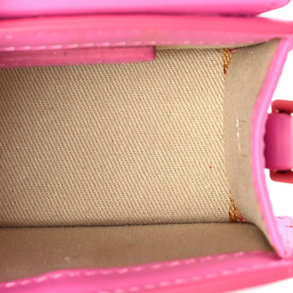Jacquemus Smooth Calfskin Mini Le Chiquito Neon Pink 4 of 8