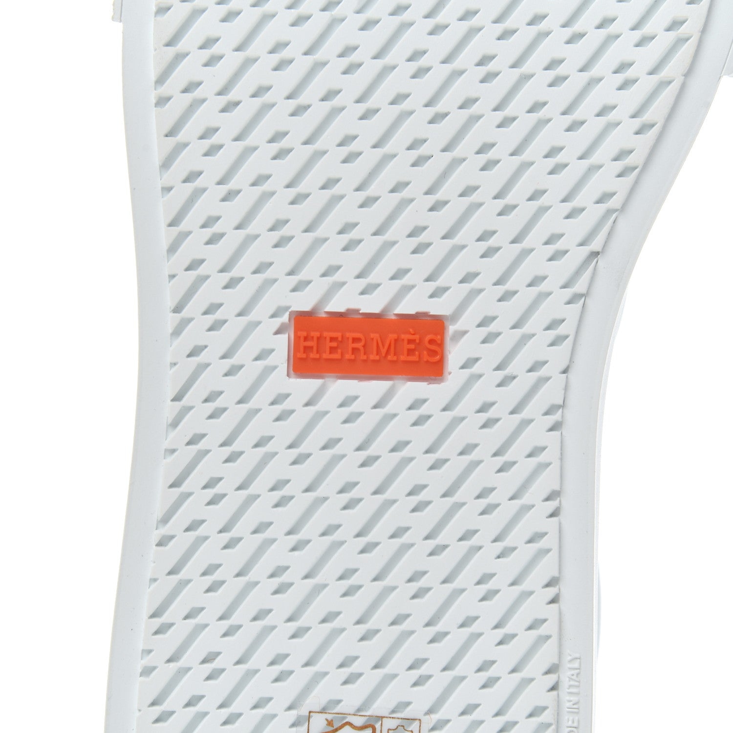 Hermes Calfskin Day Sneakers 36.5 White 7 of 14