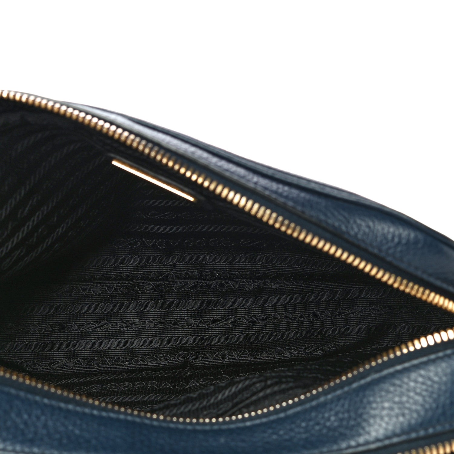 Prada Vitello Phenix Camera Bag Baltico 5 of 9