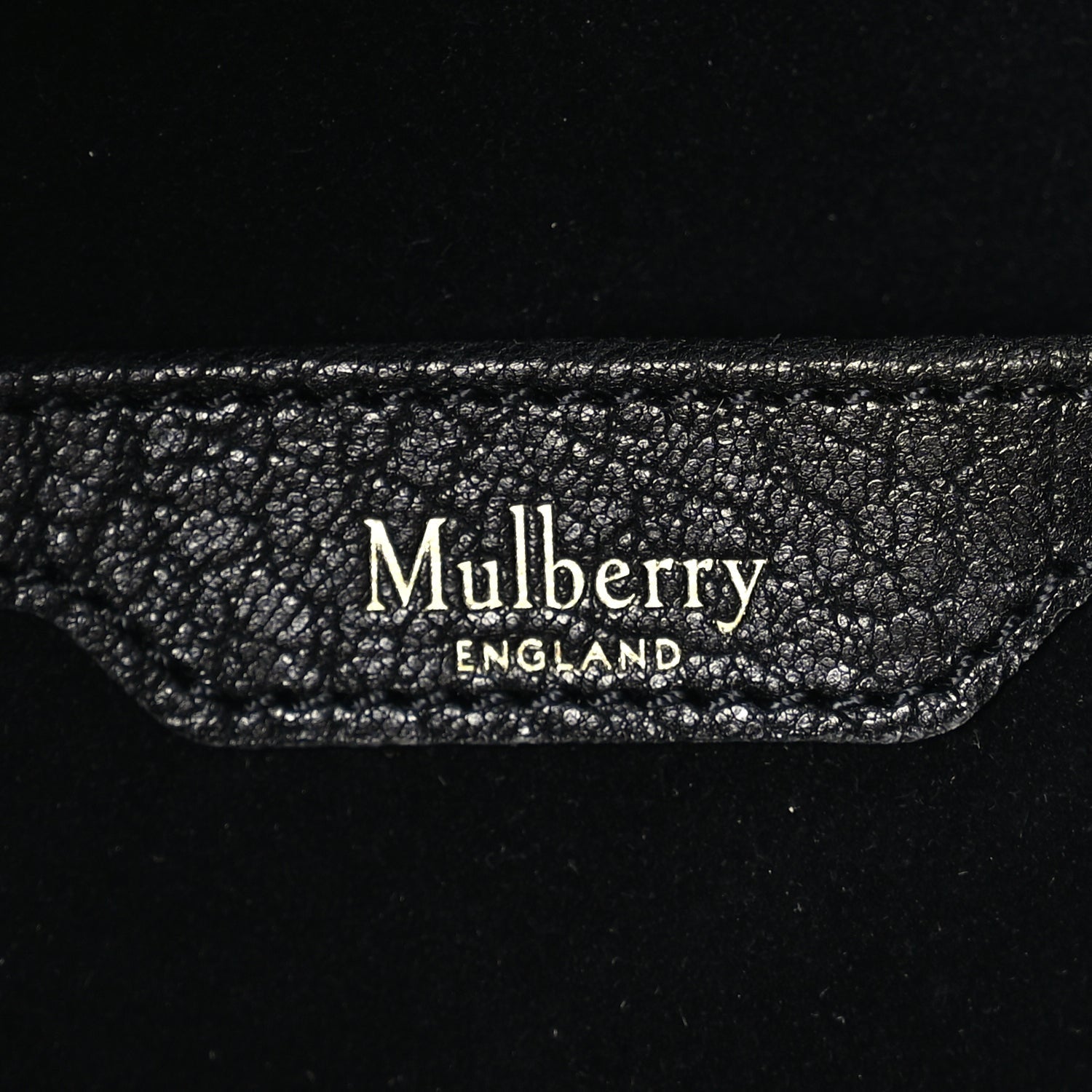Mulberry Textured Goatskin Camden Black 5 of 8